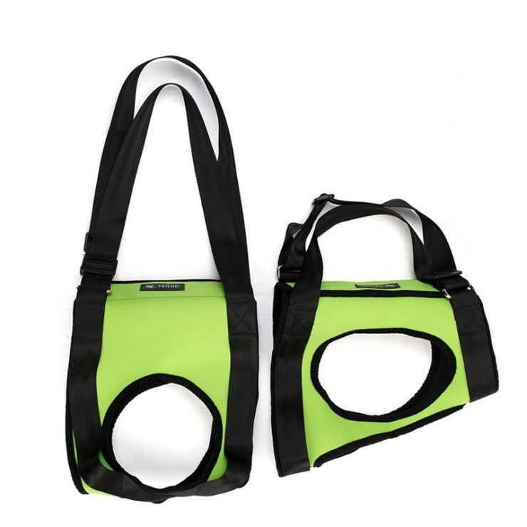 KFX-9354685 Pet Safety Auxiliary Belt in Red, Orange, Green - Adjustable, Waterproof, Wear-Resistant Design
