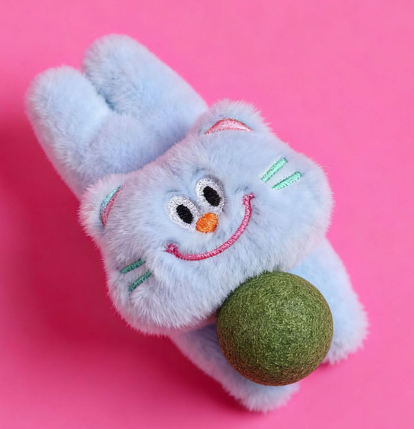 KFX-9355069 Catnip Plush Toy for Cats - Scratch-Resistant and Bite-Resistant Pet Accessory