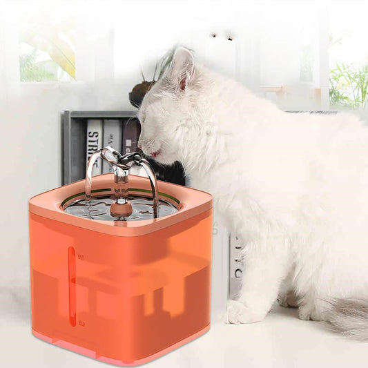 KFX-9361341 Automatic Pet Water Dispenser with USB Power Adapter for Dogs and Cats