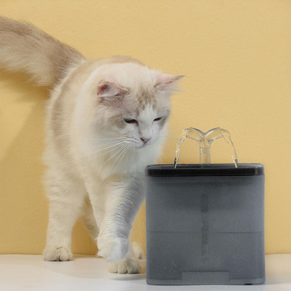 KFX-9361341 Automatic Pet Water Dispenser with USB Power Adapter for Dogs and Cats