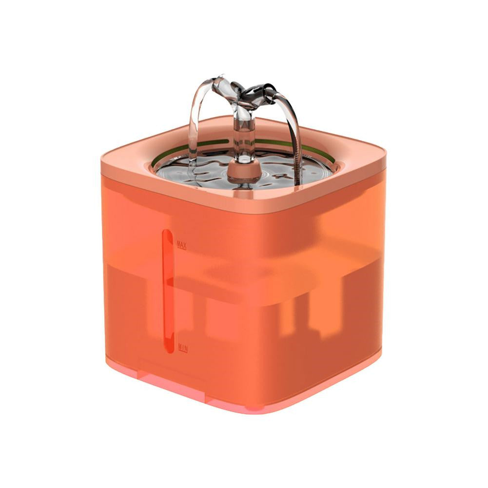 KFX-9361341 Automatic Pet Water Dispenser with USB Power Adapter for Dogs and Cats