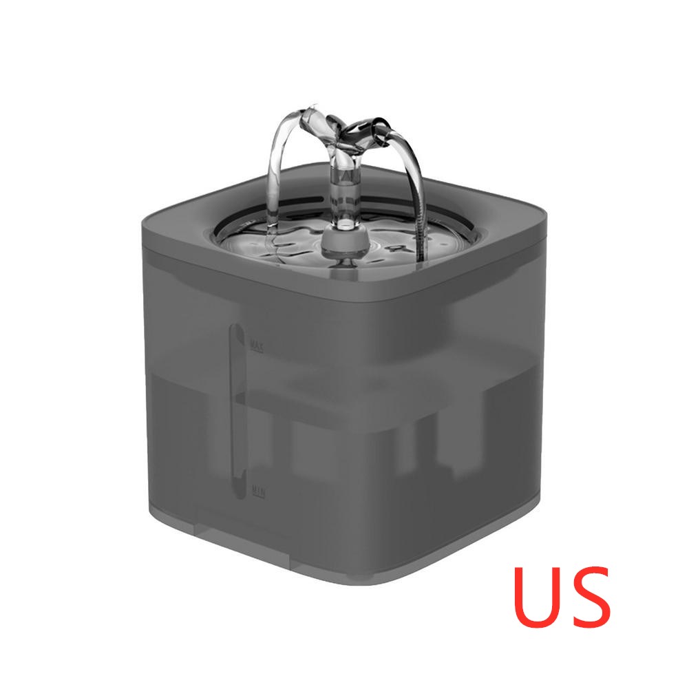 KFX-9361341 Automatic Pet Water Dispenser with USB Power Adapter for Dogs and Cats