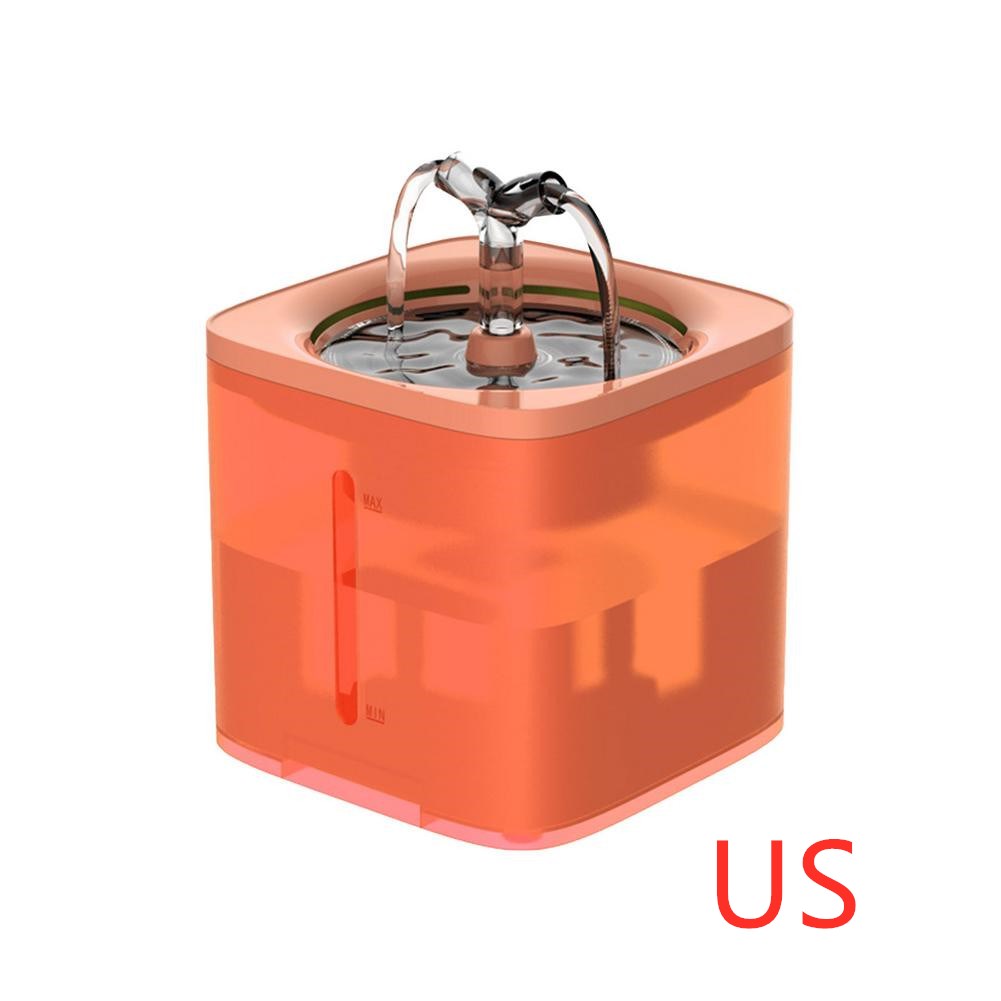 KFX-9361341 Automatic Pet Water Dispenser with USB Power Adapter for Dogs and Cats