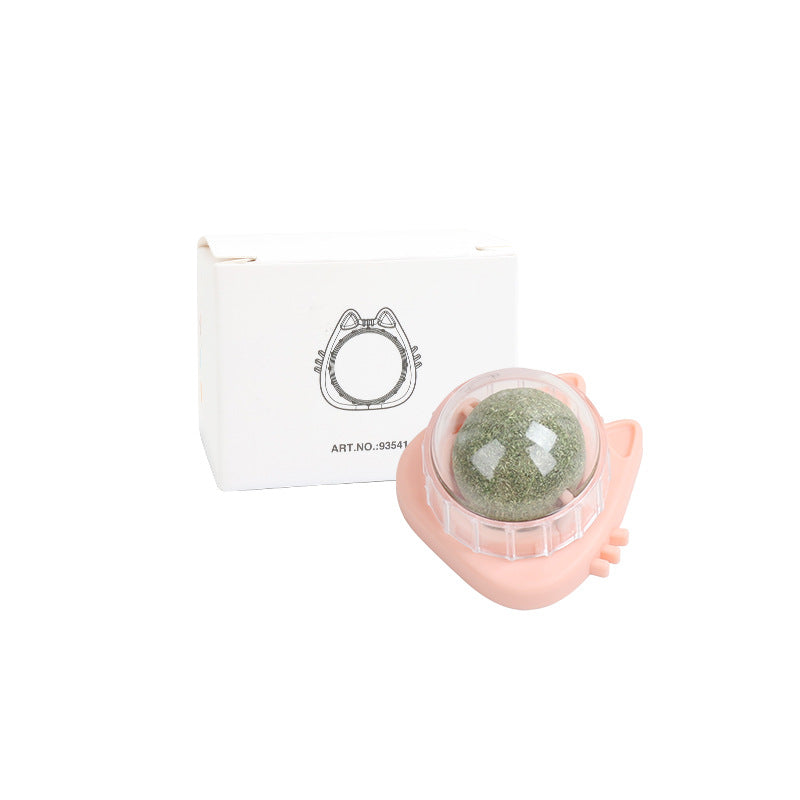 KFX-9361981 Cat Mint Ball Chew Toy - Zihi Molar Toy in Various Colors for Dental Health