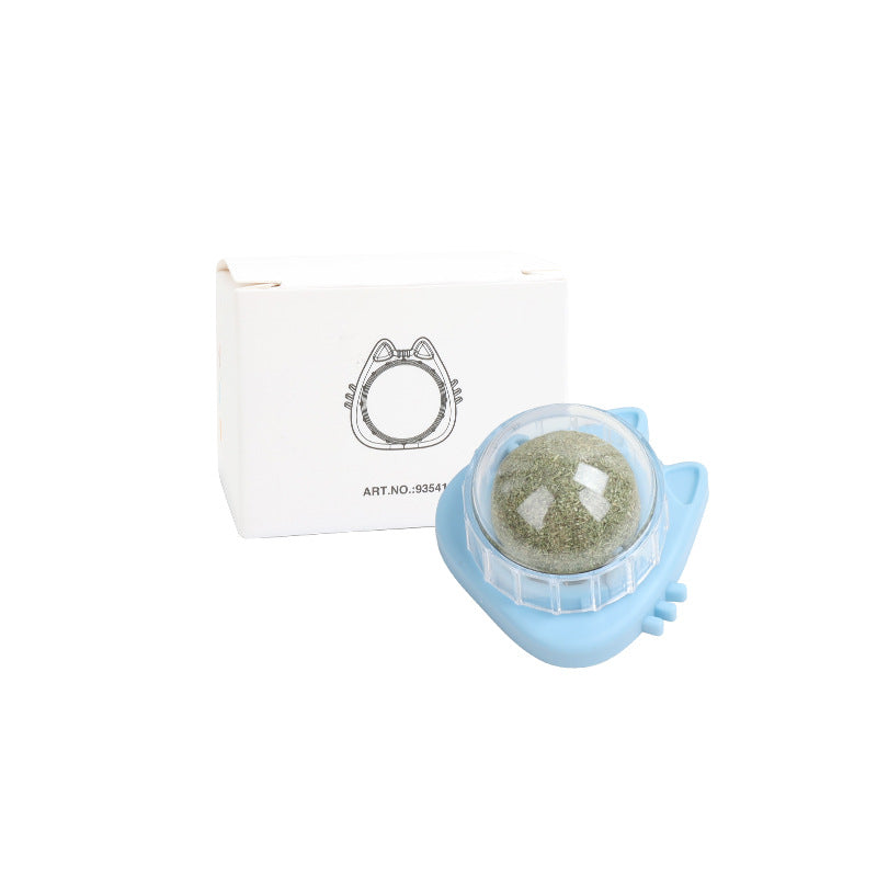 KFX-9361981 Cat Mint Ball Chew Toy - Zihi Molar Toy in Various Colors for Dental Health