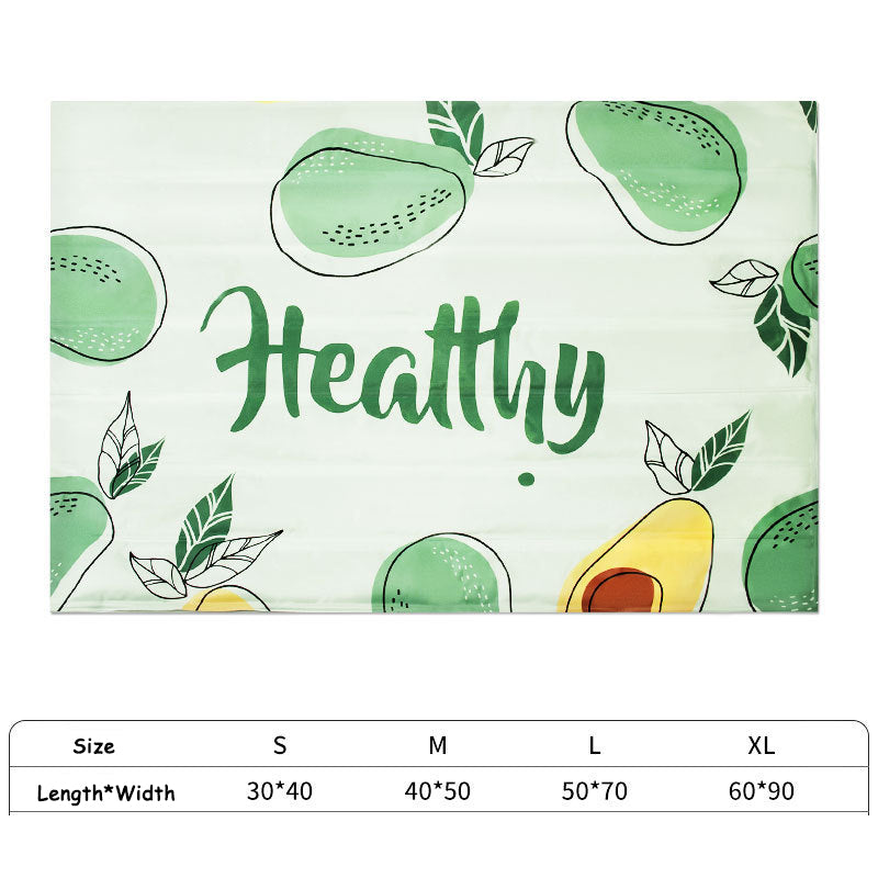 KFX-9363005 Washable Summer Mat for Pets - Comfortable Oxford Cloth with Non-Toxic Gel for Dogs & Cats in Various Fun Designs