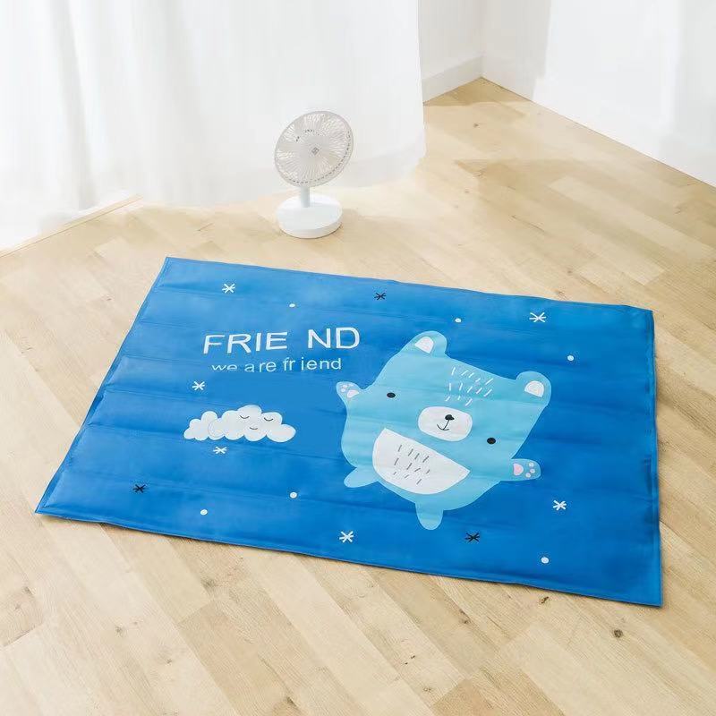 KFX-9363005 Washable Summer Mat for Pets - Comfortable Oxford Cloth with Non-Toxic Gel for Dogs & Cats in Various Fun Designs
