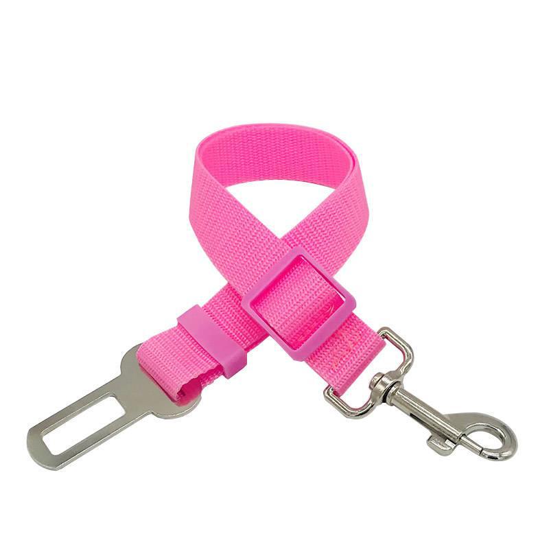 KFX-9363773 Telescopic Dog Traction Belt for Car Travel - ABS Material
