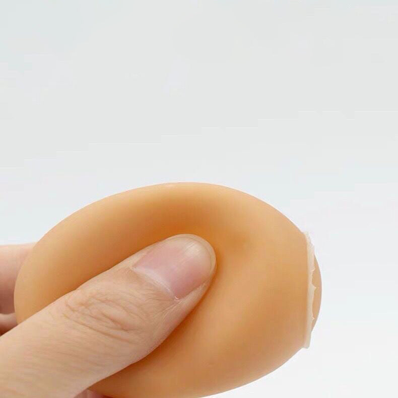 KFX-9364413 Interactive Sound Simulation Egg for Dogs - Tooth-Cleaning Puppy Toy