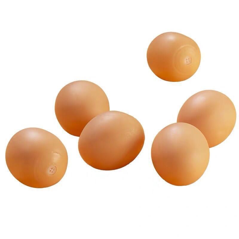 KFX-9364413 Interactive Sound Simulation Egg for Dogs - Tooth-Cleaning Puppy Toy