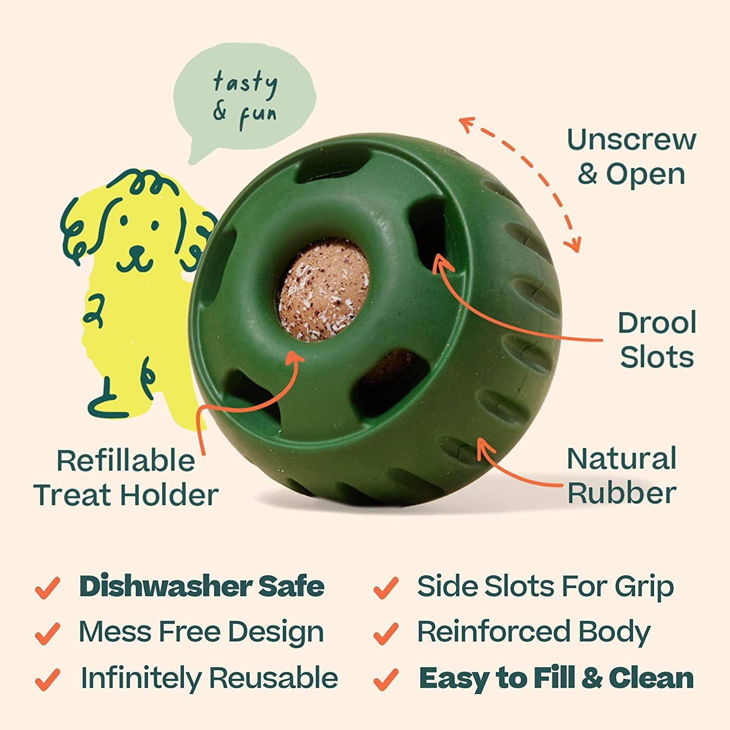 KFX-9367741 Pet Slow Feeding Bowl with Easy Clean Silicone Tray