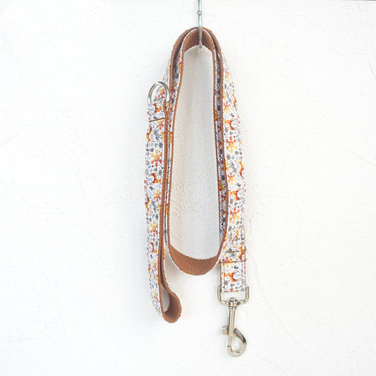 KFX-9376445 MUTTCO Original Golden Christmas Pet Leash - Various Sizes Available