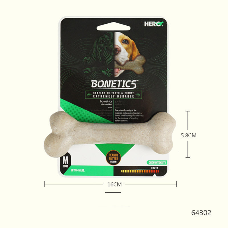 KFX-9377469 Durable Pet Dental Bone Toy for Small to Extra Large Dogs - Bite Resistant, Promotes Healthy Teeth & Gums