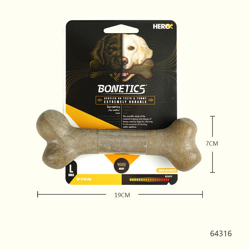 KFX-9377469 Durable Pet Dental Bone Toy for Small to Extra Large Dogs - Bite Resistant, Promotes Healthy Teeth & Gums