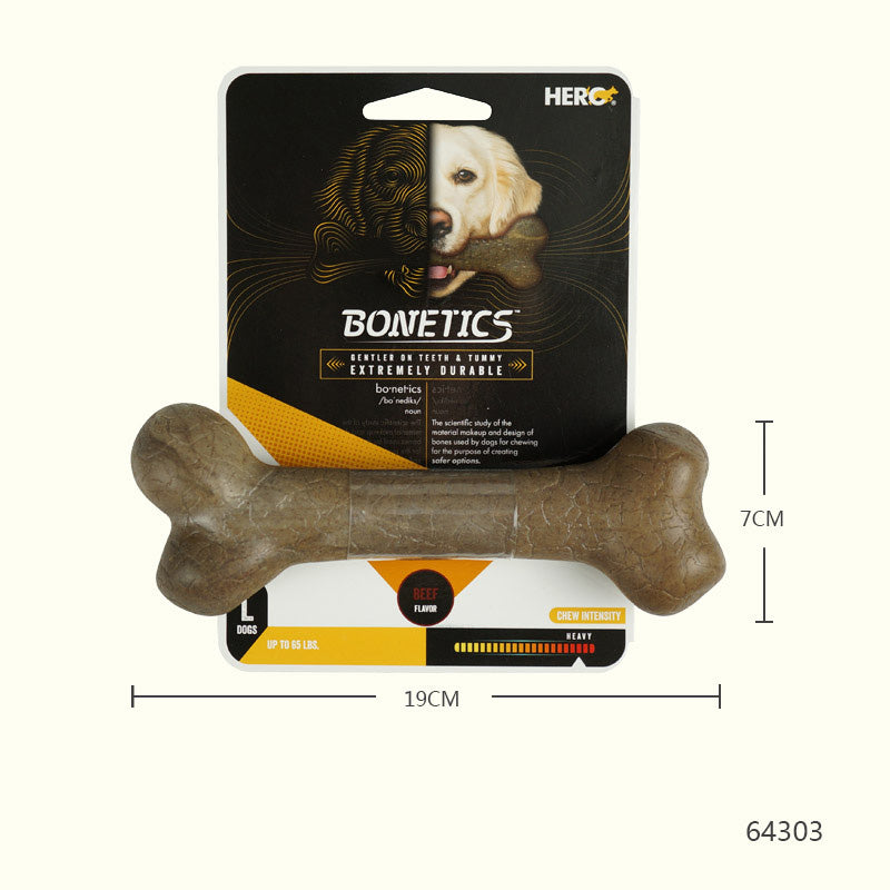 KFX-9377469 Durable Pet Dental Bone Toy for Small to Extra Large Dogs - Bite Resistant, Promotes Healthy Teeth & Gums