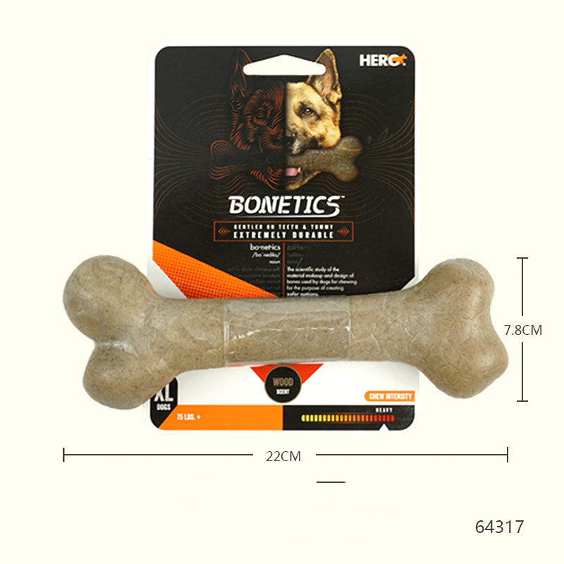 KFX-9377469 Durable Pet Dental Bone Toy for Small to Extra Large Dogs - Bite Resistant, Promotes Healthy Teeth & Gums
