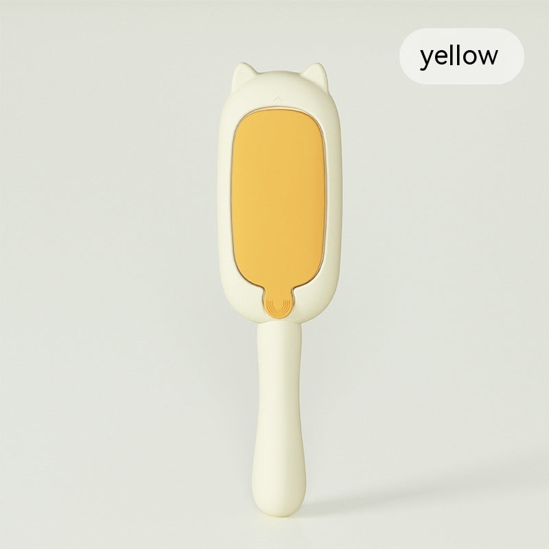 KFX-9383997 Two-Way Roller Pet Hair Brush with Electrostatic Adsorption - Available in Green, Blue, and Yellow