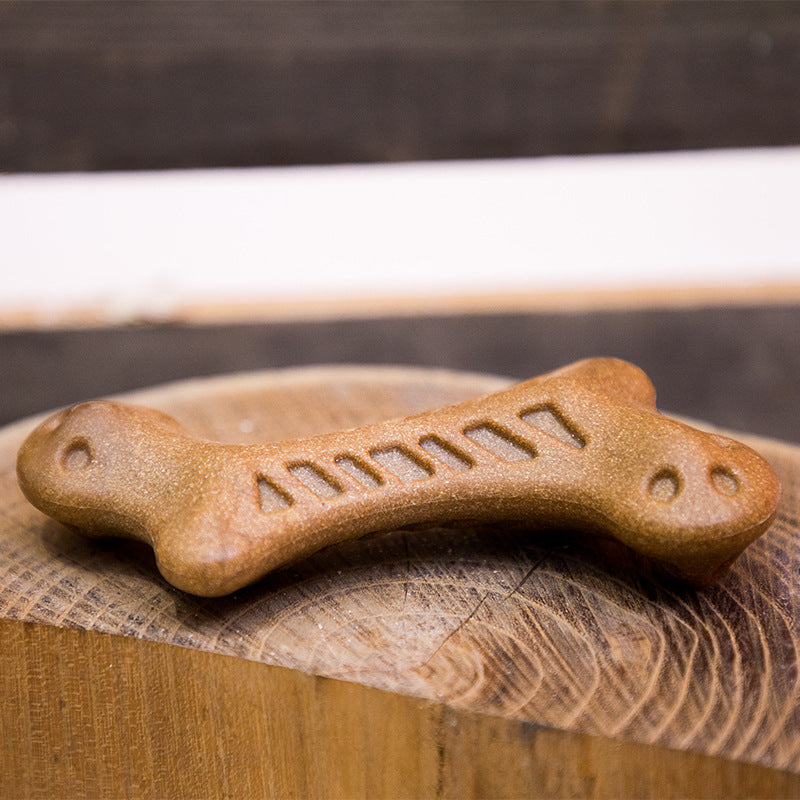 KFX-9388989 Durable Nylon Chew Toys for Dogs - Chicken Leg Bone, Z-Shaped, Double Bone, Triangle Bone, Toothbrush Bone