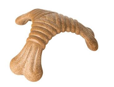 KFX-9388989 Durable Nylon Chew Toys for Dogs - Chicken Leg Bone, Z-Shaped, Double Bone, Triangle Bone, Toothbrush Bone