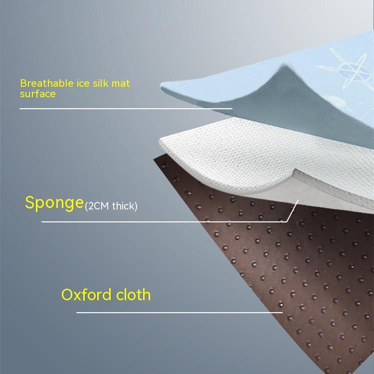 KFX-9390013 Waterproof Dog Sleeping Mat for Summer - Sea Salt Blue, Multiple Sizes Available