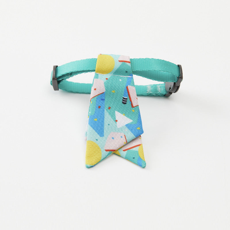 KFX-9390141 Elegant Pet Tie Bow for Cats & Small Dogs - Medium Size, Durable Polyester