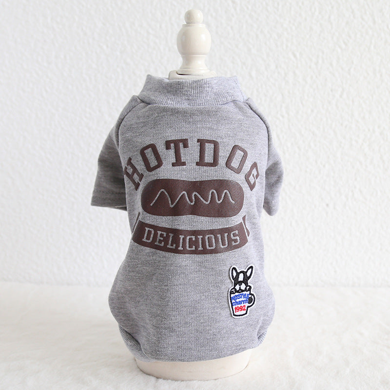 KFX-9391933 Cotton Dog Clothing for Small to Medium Breeds - Adjustable Size Options Available