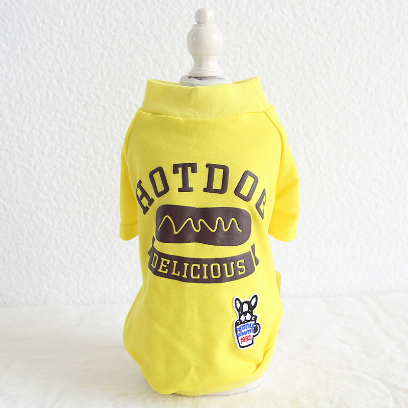 KFX-9391933 Cotton Dog Clothing for Small to Medium Breeds - Adjustable Size Options Available