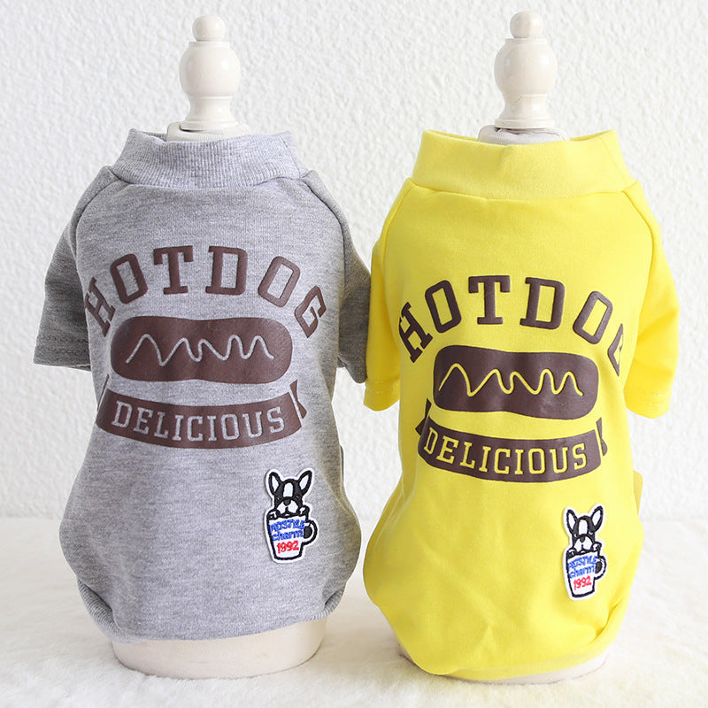 KFX-9391933 Cotton Dog Clothing for Small to Medium Breeds - Adjustable Size Options Available