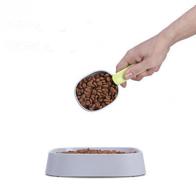 KFX-9401149 Pet Feeding Spoon for Dogs and Cats - Durable ABS Material, 20x8x4CM
