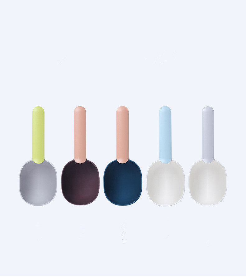 KFX-9401149 Pet Feeding Spoon for Dogs and Cats - Durable ABS Material, 20x8x4CM