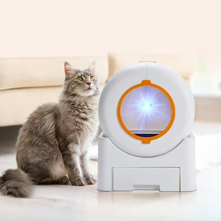 KFX-940307 Self-Cleaning Smart Cat Litter Box with Easy Clean Feature and Odor Control