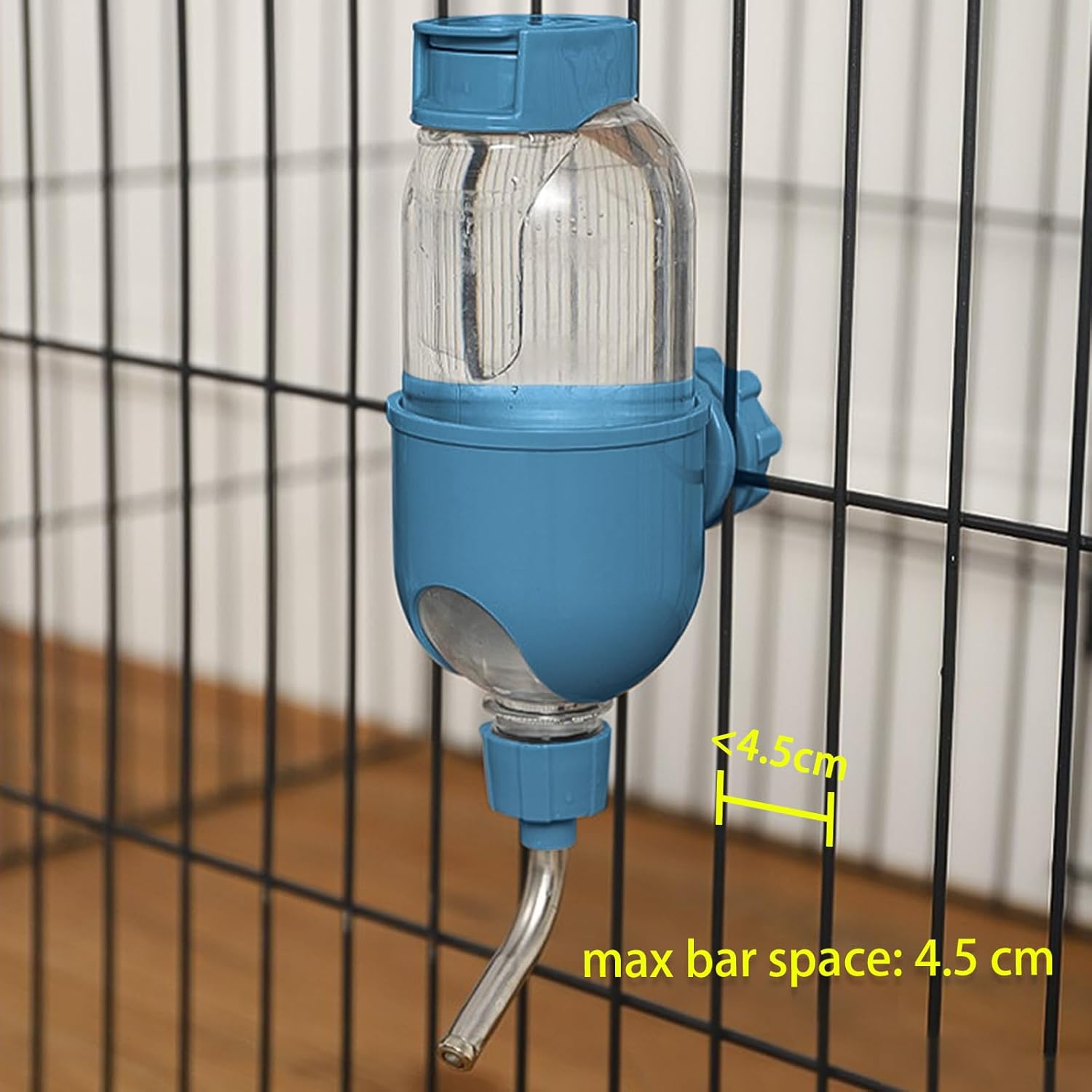 KFX-9406909 360° Rotatable Pet Water Bottle for Small Animals - Ideal for Rabbits, Guinea Pigs, Ferrets, and More