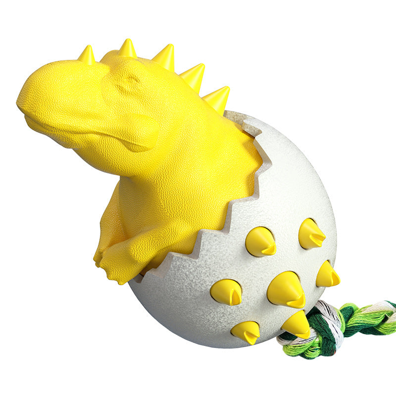 KFX-9408061 Wild Boar Egg Dog Molar Toothbrush Chew Toy - Durable TPR & Nylon
