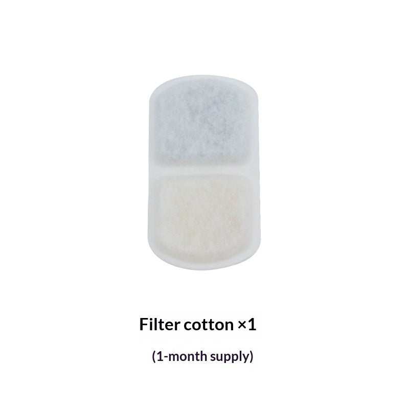 KFX-9411261 Cat Automatic Circulating Water Fountain Filter Cotton Pads - 1/3/6/12 Month Supplies