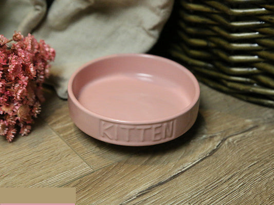 KFX-9411389 Medium Porcelain Dog and Cat Food Bowl in Assorted Colors