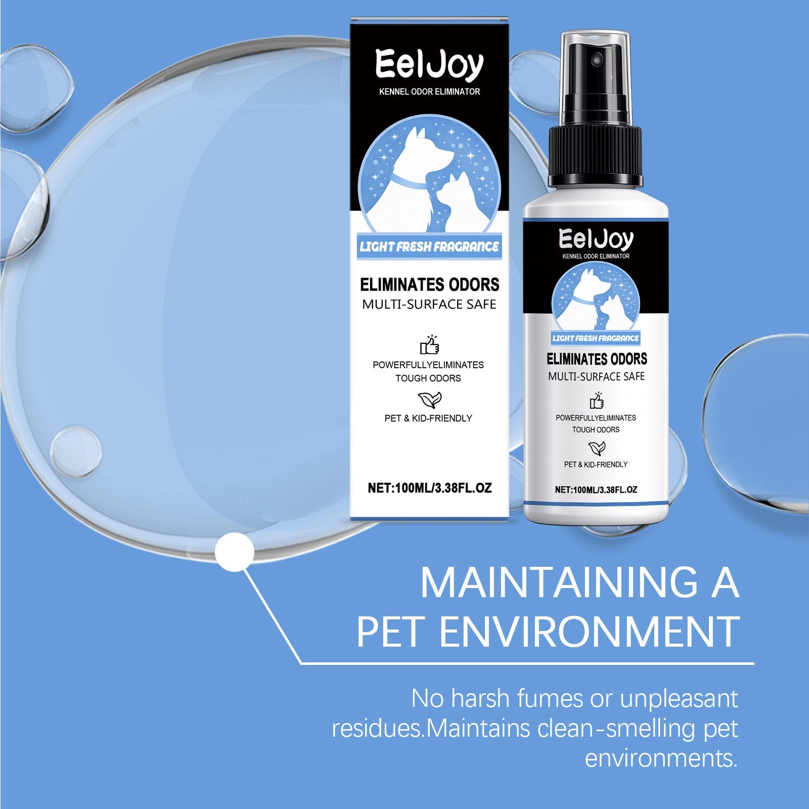 KFX-9413053 Pet Odor and Stain Remover - Eco-Friendly Cleaning Solution with Natural Ingredients