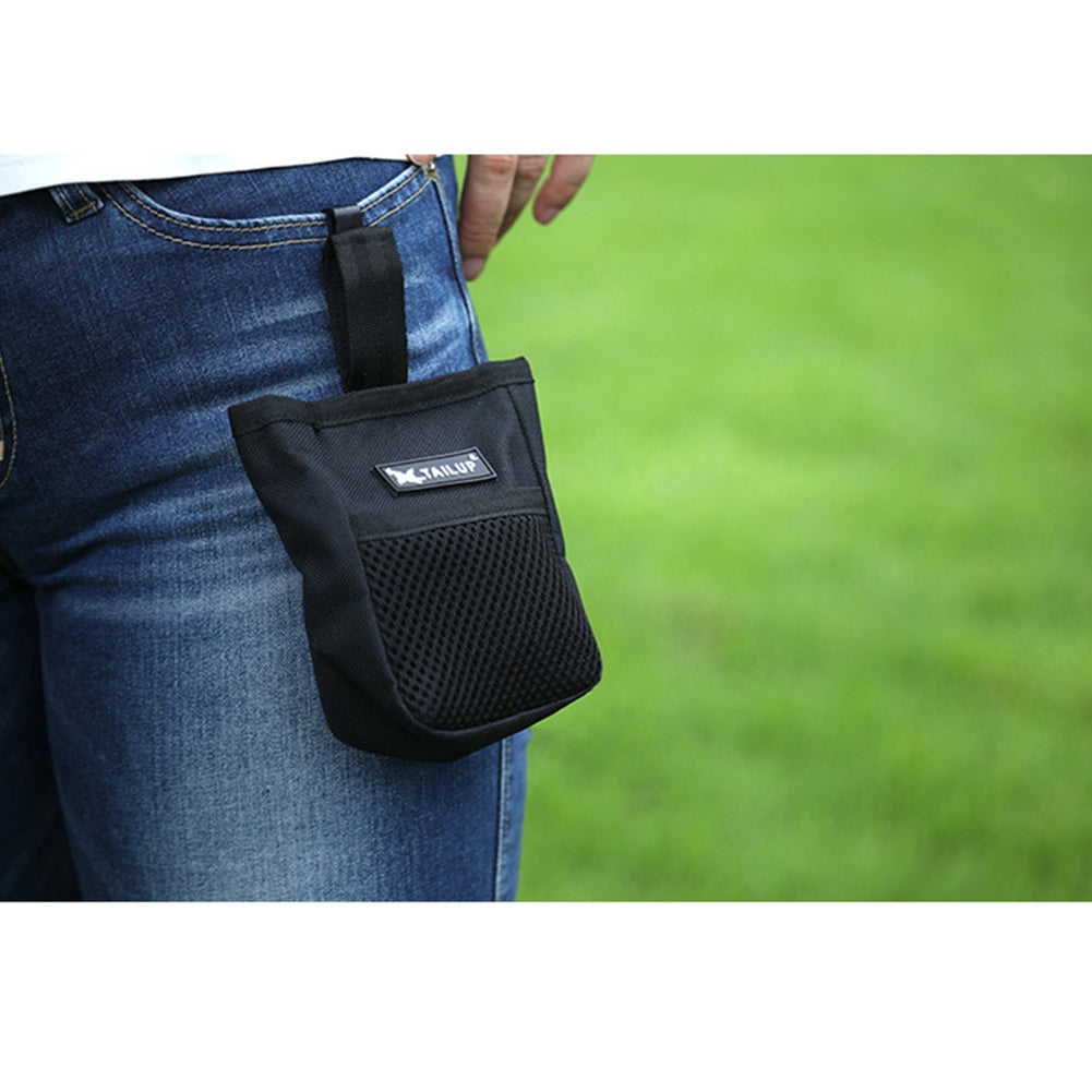 KFX-9417405 Pet Mini Training Snack Bag - Durable 600D Oxford Cloth, Compact Size 9cm x 4cm x 13cm