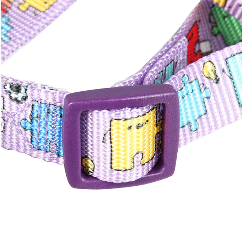 KFX-9420221 I-shaped Nylon Dog Chest Strap Harness for All Breeds