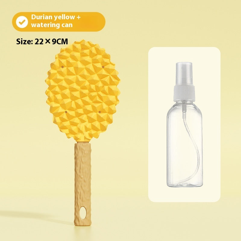 KFX-9422525 Durian Massage Comb and Cat Grass Spray Bottle Set - Green and Yellow Options Available