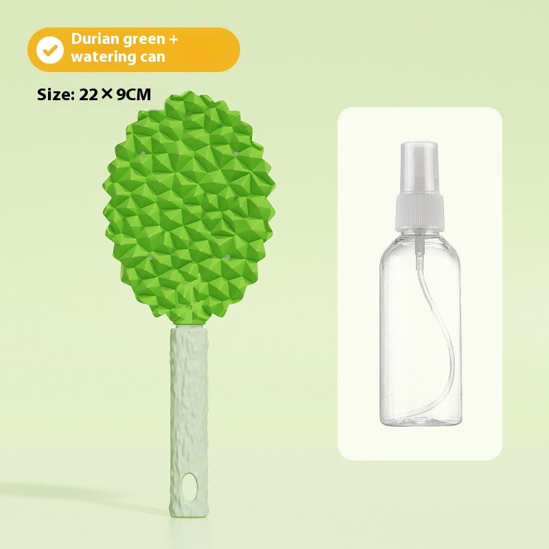 KFX-9422525 Durian Massage Comb and Cat Grass Spray Bottle Set - Green and Yellow Options Available