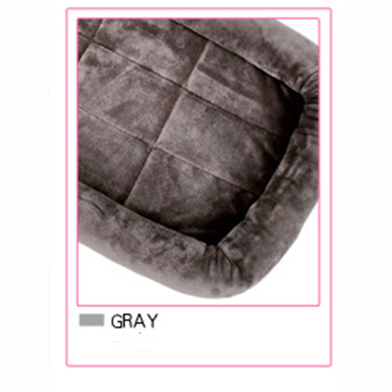 KFX-9430717 Cozy Autumn and Winter Dog Bed Blanket - Soft Cloth Pet Nest in Multiple Sizes