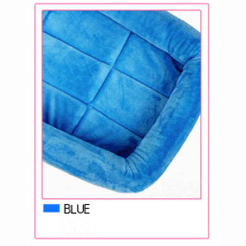 KFX-9430717 Cozy Autumn and Winter Dog Bed Blanket - Soft Cloth Pet Nest in Multiple Sizes