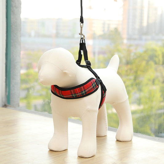 KFX-9432253 Pet Traction Chest Strap for Dogs - Adjustable Harness in Multiple Colors and Sizes S, M, L