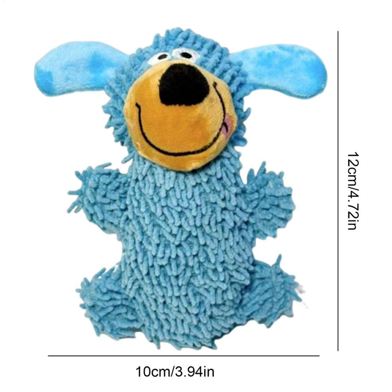 KFX-9439805 Plush Squeaky Dog Toy - Soft Doll for Small to Large Breeds, Ideal for Teething and Playtime