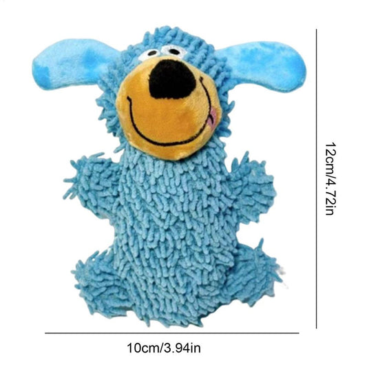 KFX-9439805 Plush Squeaky Dog Toy - Soft Doll for Small to Large Breeds, Ideal for Teething and Playtime