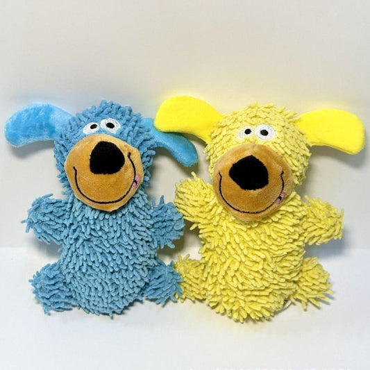 KFX-9439805 Plush Squeaky Dog Toy - Soft Doll for Small to Large Breeds, Ideal for Teething and Playtime
