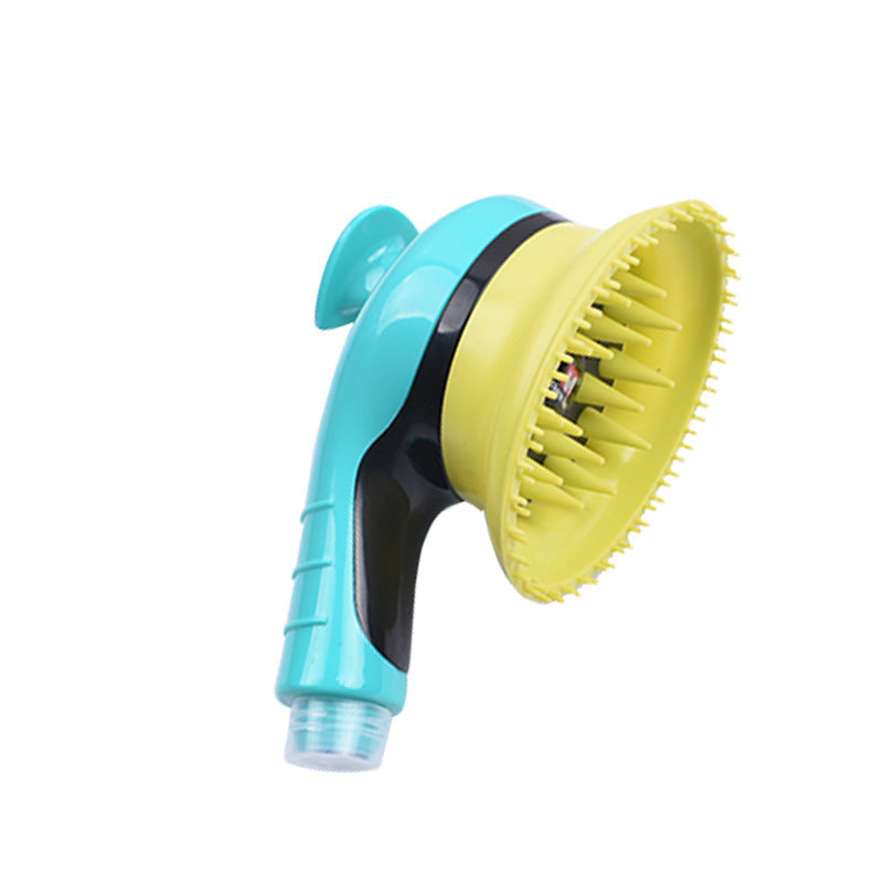 KFX-9440061 Pet Massage Shower Nozzle for Cats and Dogs - ABS Resin & Soft Rubber Design