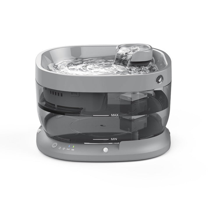 KFX-9444029 Large Capacity Wireless Pet Water Dispenser for Dogs and Cats - Electric Separation Design