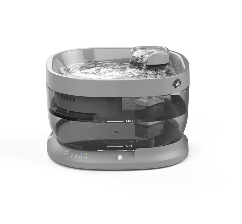 KFX-9444029 Large Capacity Wireless Pet Water Dispenser for Dogs and Cats - Electric Separation Design