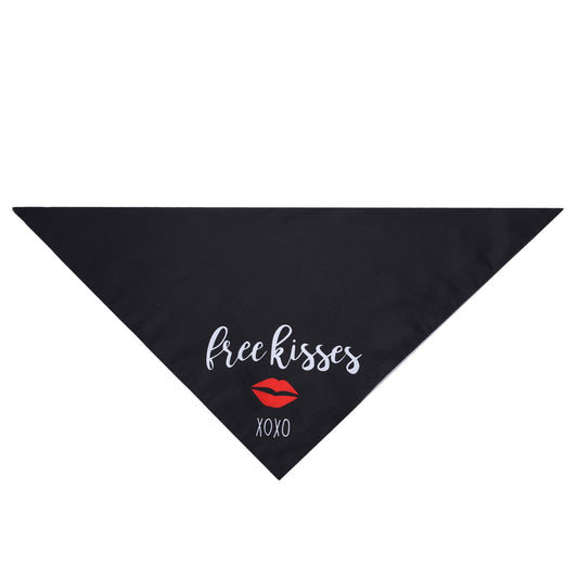 KFX-9445565 Pet Triangle Scarf for Dogs and Cats - Polyester, Adjustable Neck Size 25-48CM, Suitable for All Seasons